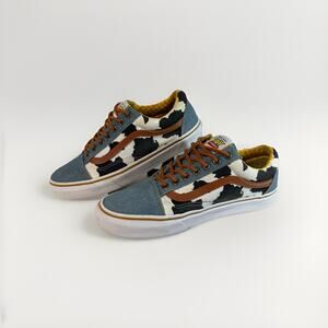 Disney Pixar Toy Story Woody Vans Old Skool Shoes Size 9.5 Rare Pre-Owned
